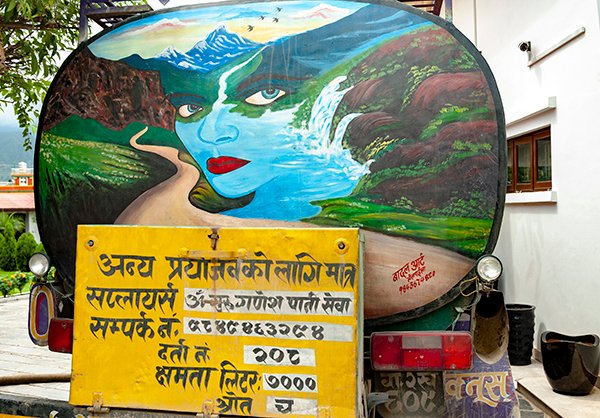 Nepali Truck Art_Tanker_Sravasti