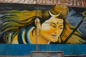 Shiva truck art